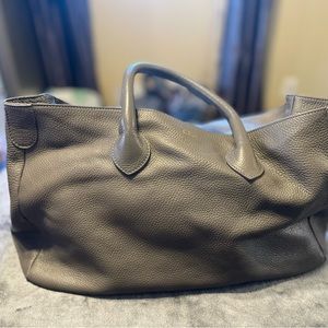 Smoke grey work bag